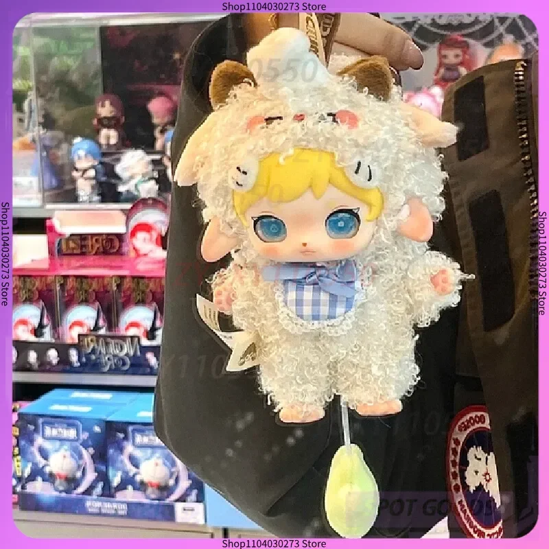 정품 루비 해피 플러피 시리즈 블라인드 박스 귀여운 루비 비닐 얼굴 인형 미스터리 박스 액션 피규어 커스텀 펜던트 인형 선물