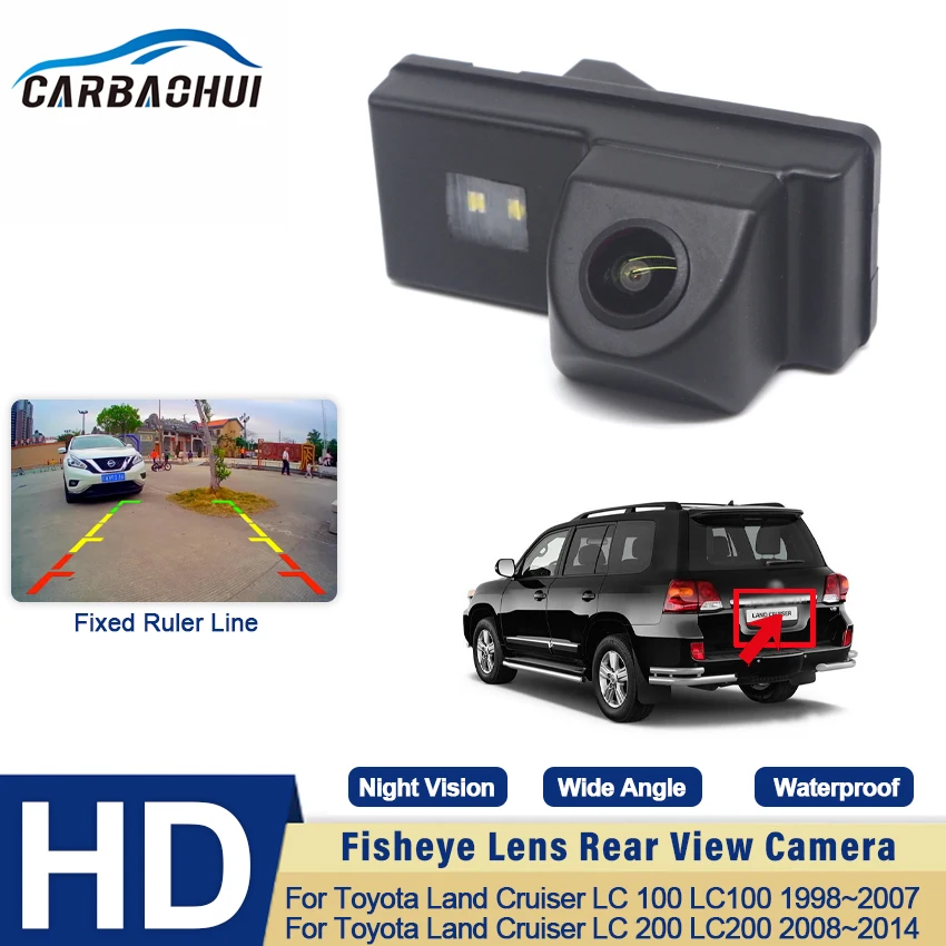 

Rear View Reversing Back up Parking Camera HD CCD Night Vision For Toyota Land Cruiser LC 100 LC100 LC 200 LC200 1998~2014