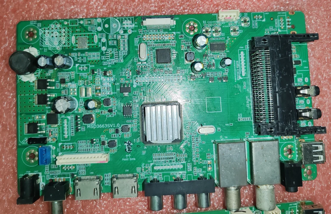 

msd3663sv1.0 LED TV three in one TV motherboard, physical photo, tested