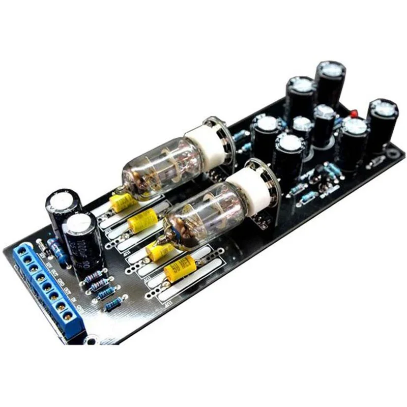 AC 12V 500mA Musical Fidelity 6j1 6AK5หลอด Pre-Amp Pre Amplifier สำหรับ VCD CD DVD ดิจิตอลเครื่องขยายเสียง A1-006