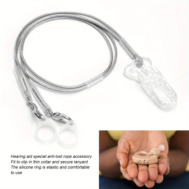 Practical Hearing Aid Anti-Lost Cord, Hearing Amplifier Retainer Lanyard