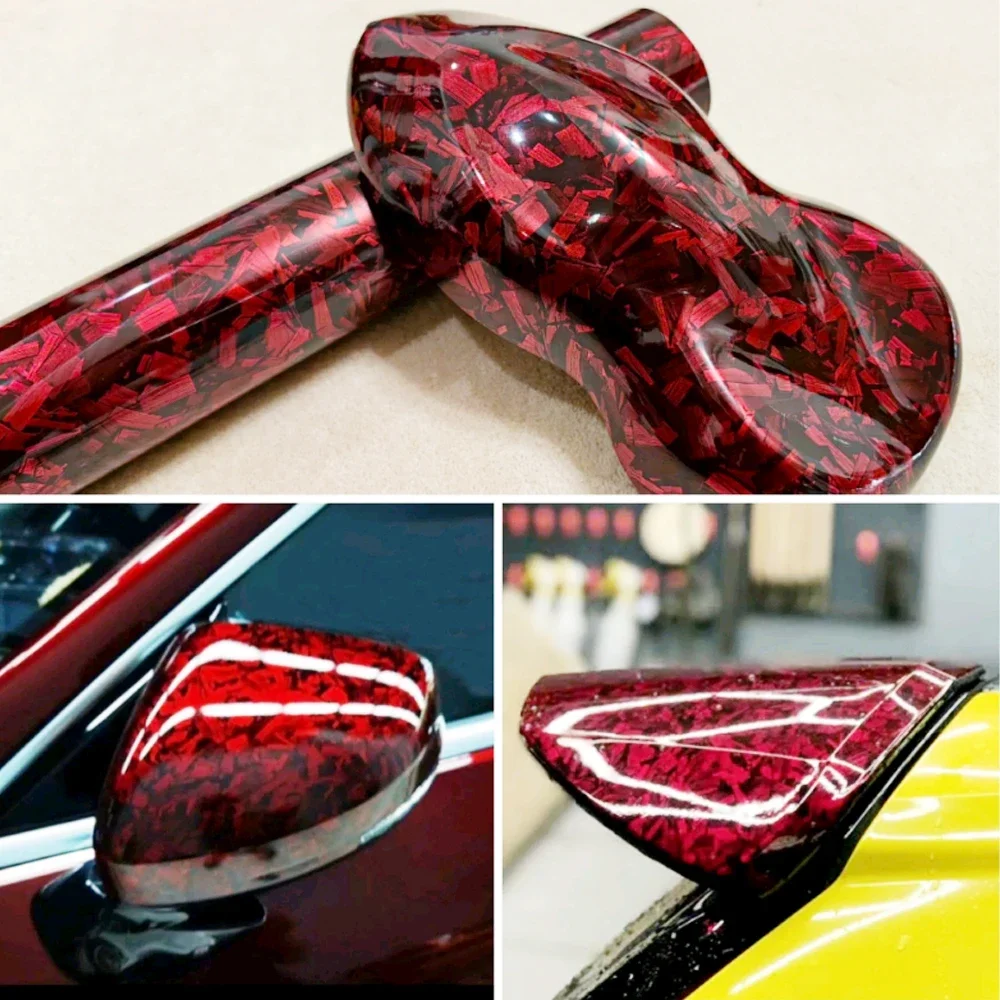 

20X152cm Car Decoration Film Decal Car Body Color Changing Film Car Rearview Mirror Wrap Film Auto Exterior Interior Sticker