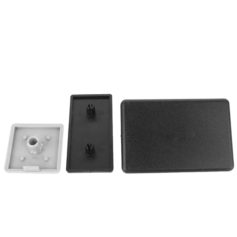 Black/Grey Nylon Plastic Aluminum Profile End Cap Cover Plate for 1570 2020 2525 3030 4040 4545~100100 EU/GB Aluminum Extrusion