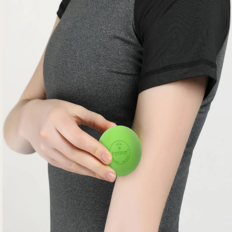 Massage Ball Fascia Ball Lacrosse 6.3cm Ball Yoga Muscle Relaxation Pain Relief Portable Physiotherapy Ball Jaw Exerciser Ball