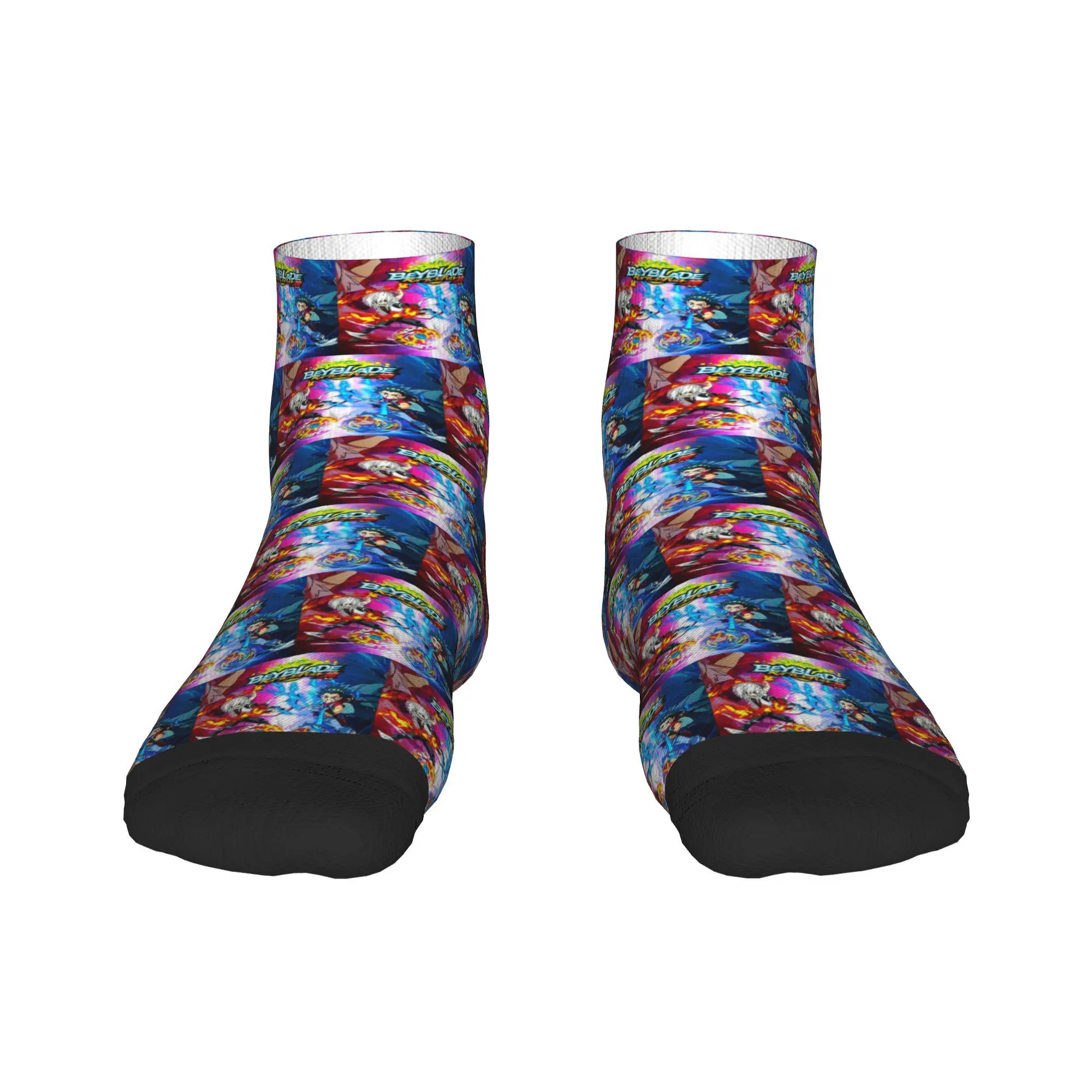 Beyblade Burst Evolution Socks Harajuku Sweat Absorbing Stockings All Season Socks Accessories for Man's Woman's Gifts