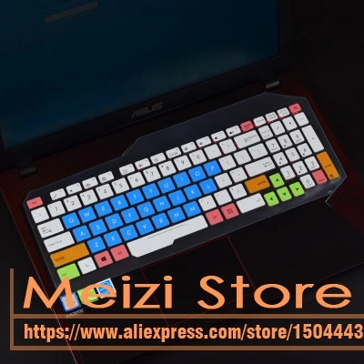

Защитная крышка для клавиатуры ноутбука Asus ROG Strix GL753 GL753VD GL753VE ZX553 ZX553VD GL553VD GL753VM, 15,6 дюйма