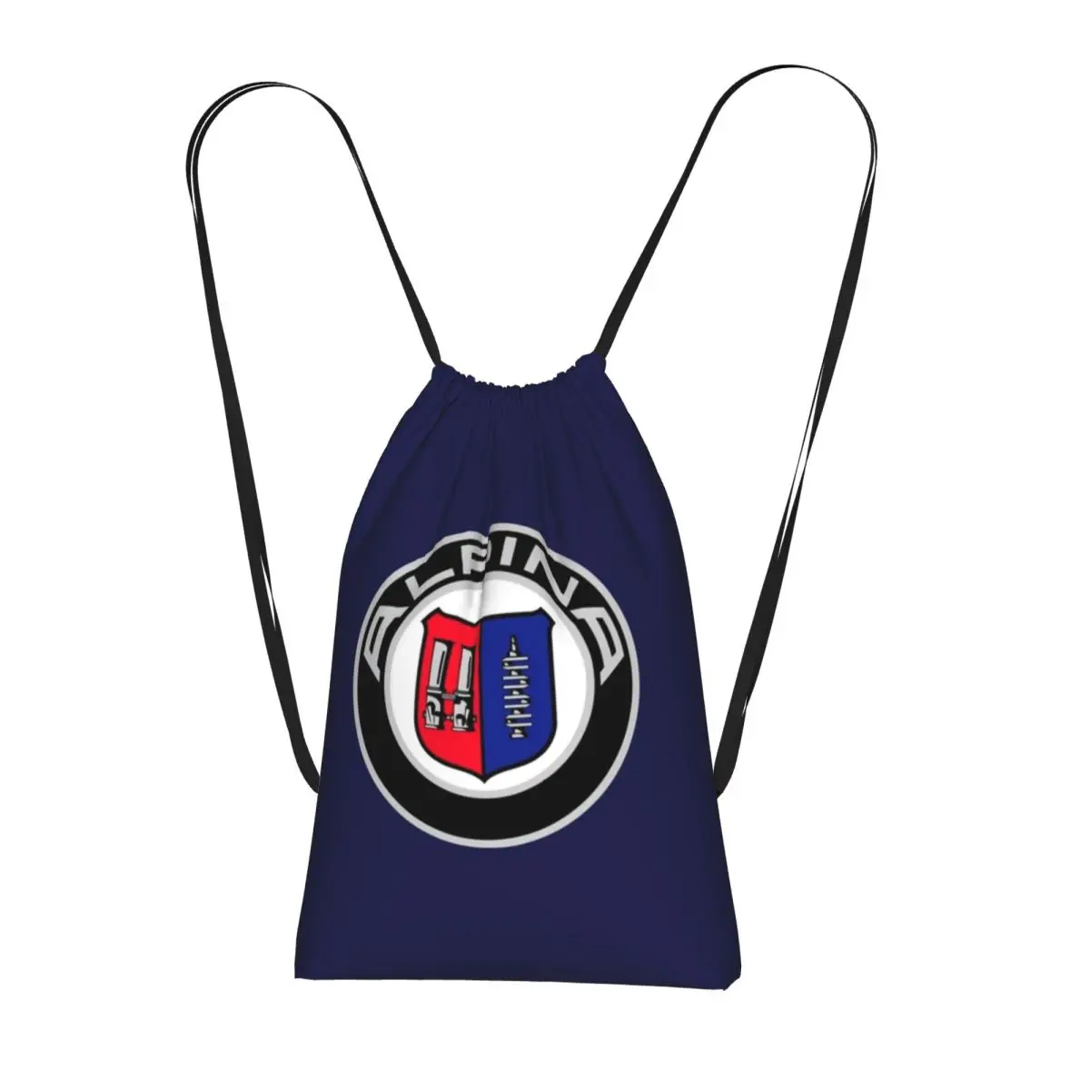 

Alpina - Classic Car Logos Backpacks Casual Drawstring Bags Sundries Bag Book Bags for Travel Students