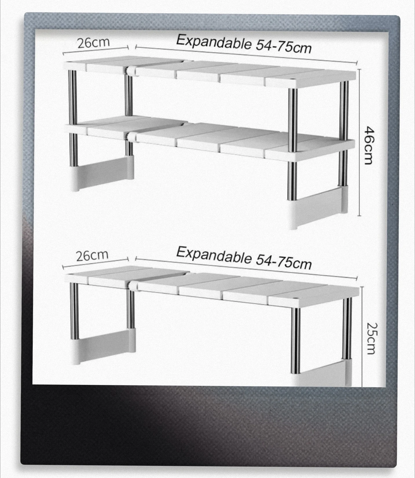 

Popular Stackable Storage Rack, Wardrobe Layer Divider Closet Organizer Grid Expandable Storage Shelf Wardrobe Storage Organizer