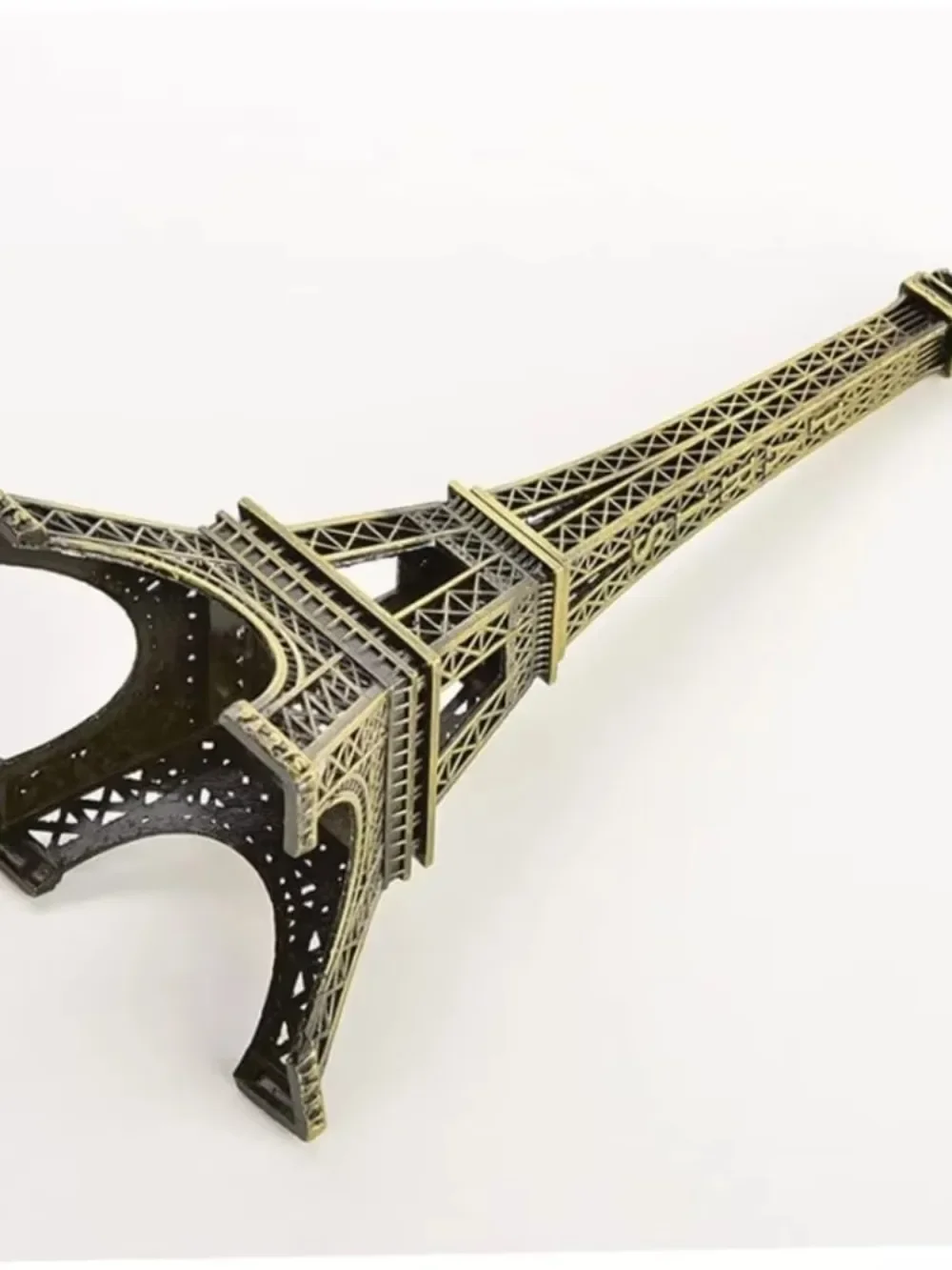 Pour 1 mini statue dorée de la Tour Eiffel, décoration de la Tour Eiffel, décoration de figurine de la Tour Eiffel de Paris, statue de collection