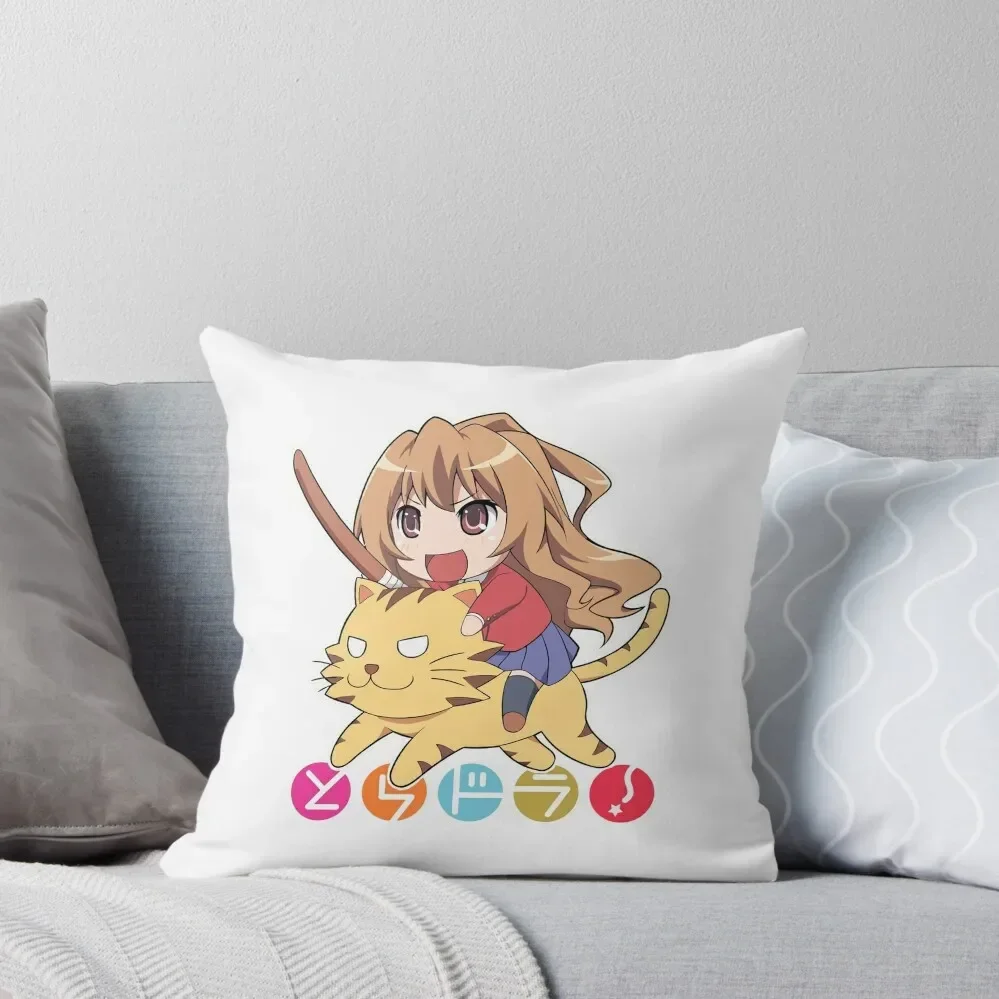 

Toradora Chibi Anime Throw Pillow Christmas Pillowcase Christmas Covers Pillow Decor pillow