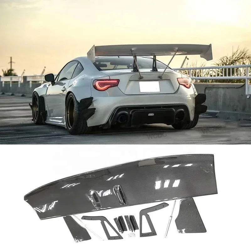 Rocket Bunny V3 Rd Carbon-Heckflügel GT-Style Kofferraumspoiler für GT86 & BRZ 13-20 Auto-Karosseriekit