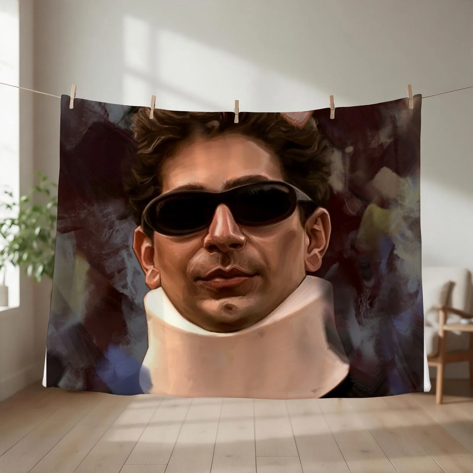 Christopher Moltisanti Throw Blanket couch cozy soft plush fuzzy picnic outdoor blanket