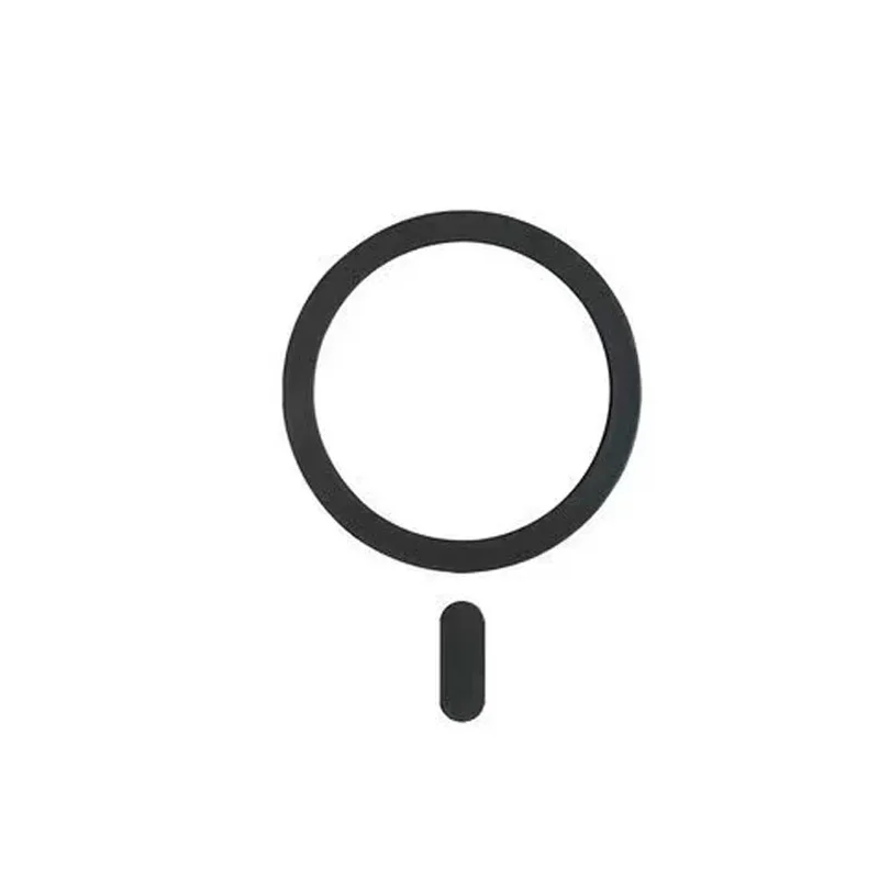 Metallplattenring für Magsafe-Aufkleber, magnetischer Stützring, universelles kabelloses Ladegerät, Handy-Blatt für iPhone 16 17 Xiaomi – Detail 15