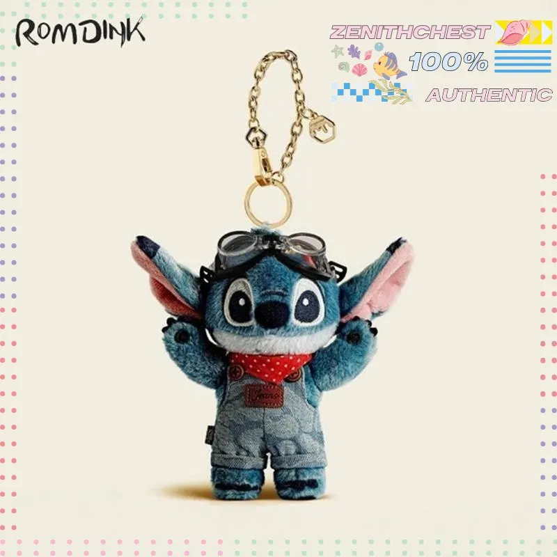 

Disney Stitch Cowboy Style Hanging Ornament Bag Pendant Key Chain Fashion Collectible Accessory Daily Matching Decor Gift