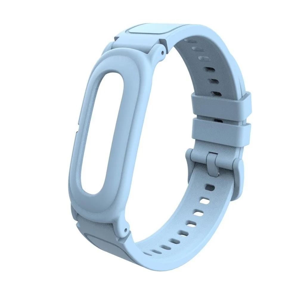 Replacement Silicone Watch Strap Integrated Breathable Watch Band Adjustable Wristband for Google Fitbit Air