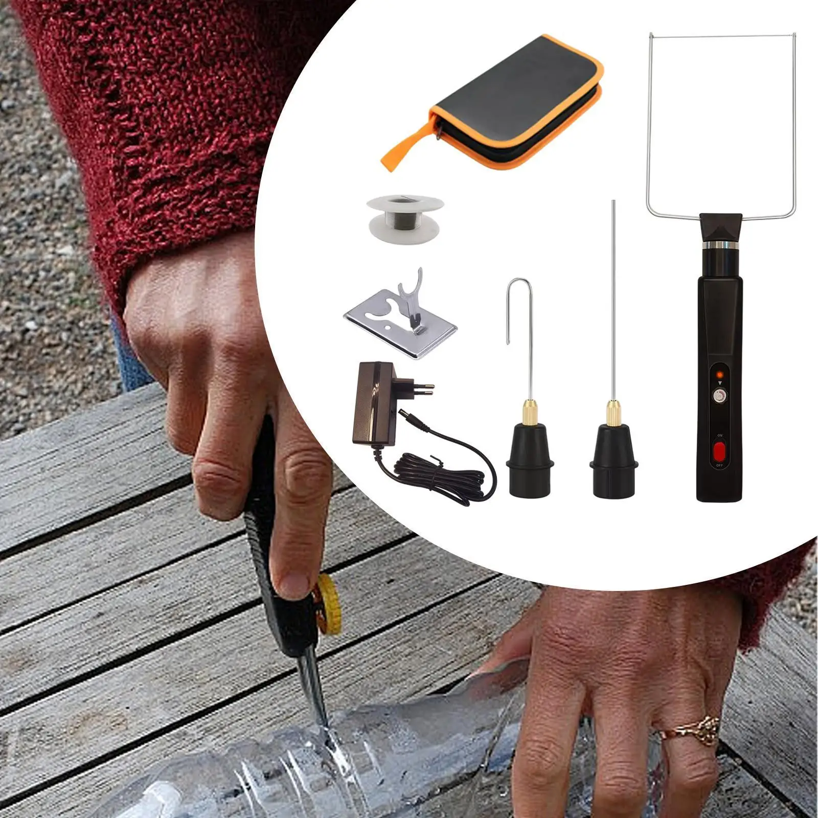 

Foam Cutter Electric Cutting Machine Versatile 3 in 1 Design Crafting Pen for Modeling and Advertising Foam Boards