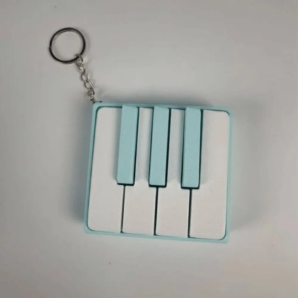 PLA Material Fidget Clicker Sound Miniature Size 3D Printed Mechanical Feel Pocket-Sized Piano Fidget Anxiety Calming