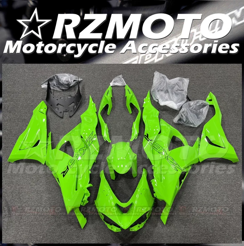 

Комплект обтекателей для мотоцикла из АБС-пластика, 4 подарка, подходит для Kawasaki ZX-6R ZX6R 2023 2024 2025 636 23 24 25, кузов на заказ, зеленый