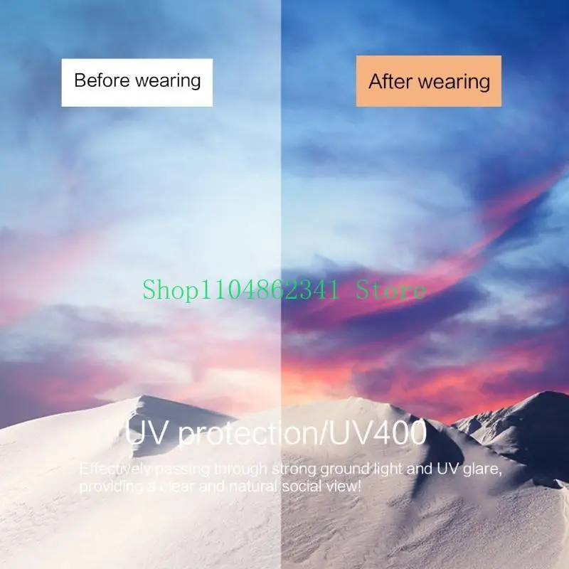 5ASD نظارة شمسية الفسيفساء Y2K Thug Life نظارات شمسية مضحكة نظارة شمسية UV400