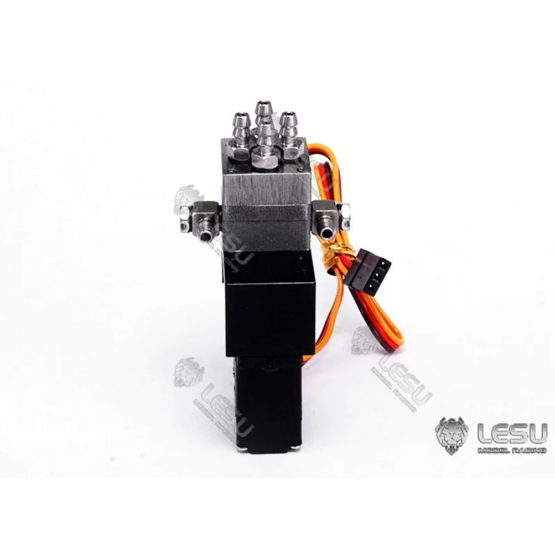 RC 1/14 Technisches Umleitungsventil für Tamiya Hydraulikbagger Lader Muldenkipper für VOLVO MAN Kipper DIY-Teile – Detail 10
