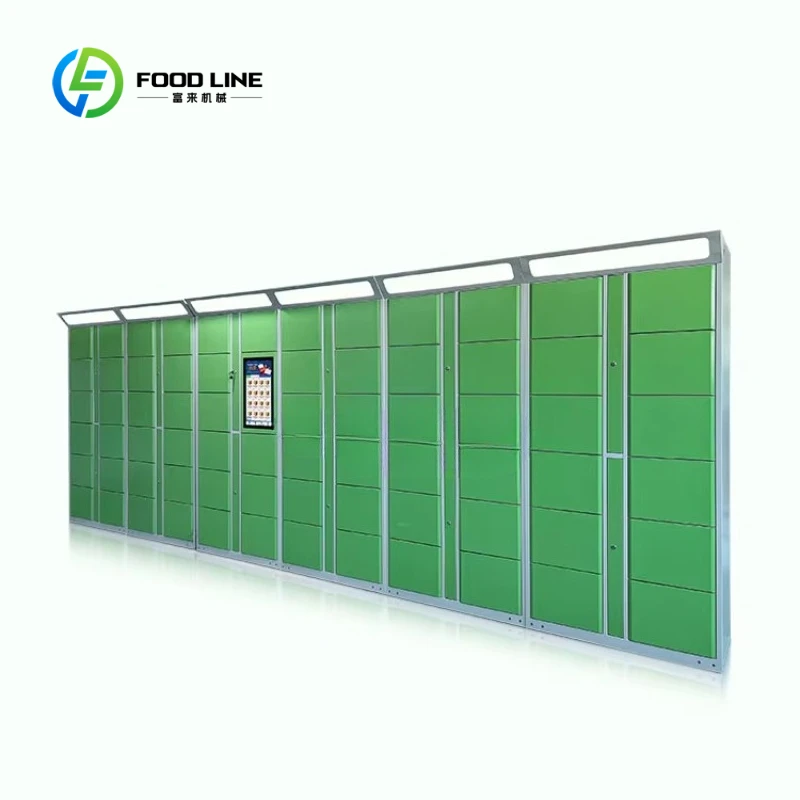 Customized Grid Specifications Locker Vending Machine Steel Plate Cabinet Touch-select Commercial Vending Equipment