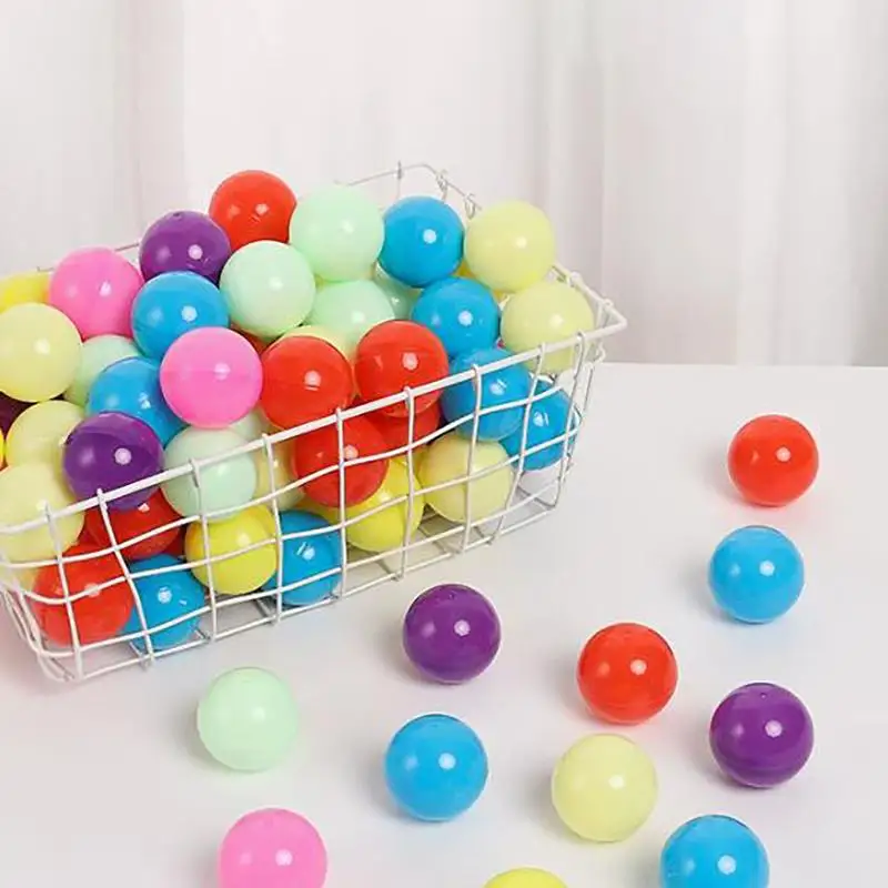 50Pcs Surprise Ball Container Prop Paintball DIY Making Things Models 60-75MM Tiny Empty Plastic Balls Capsule Toys