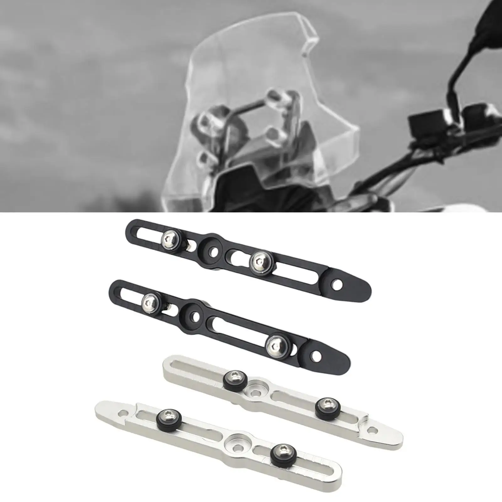 Windshield Lifting Bracket Holder Replacement Convenient Assemble Motorcycle Accessories Strengthen Holder for 800DE DL800