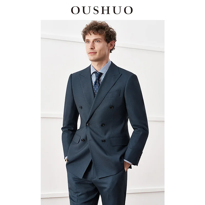 Traje informal de M-4250-Men para hombre, abrigo holgado, primavera y otoño