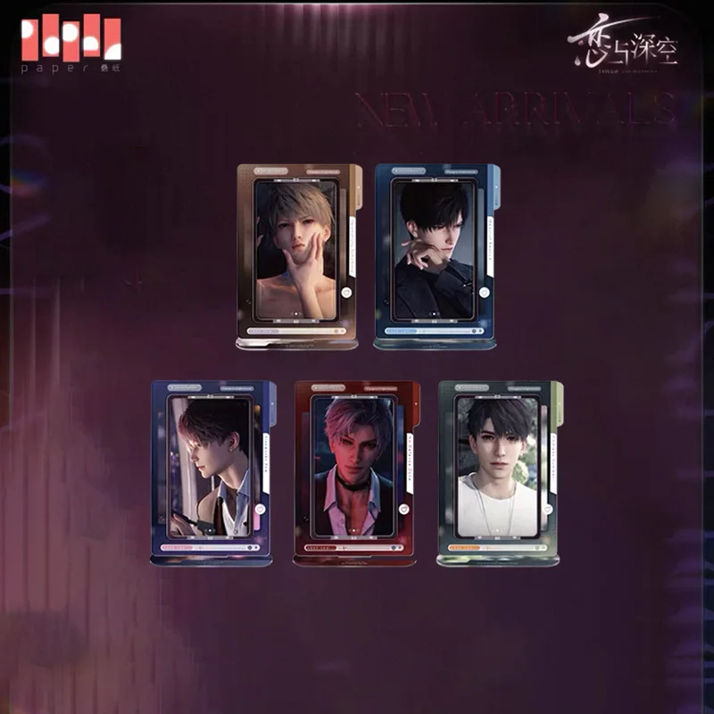 Sunsyea Love and Deepspace Official Merch Original XYQS Series Badge Acrylic Stand Qi Yu Li Shen Shen Xinghui