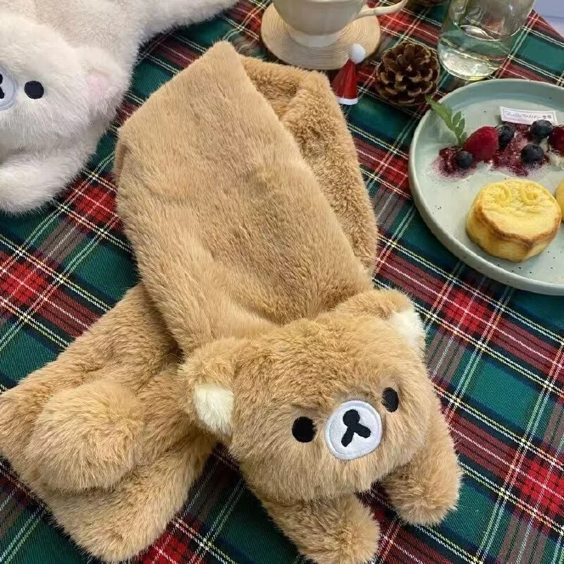 

Зимний походный шарф для сноуборда, легкий плюшевый женский шарф в корейском стиле, теплый, морозостойкий, ветрозащитный, универсальный, теплый, сердце для девочек 2026