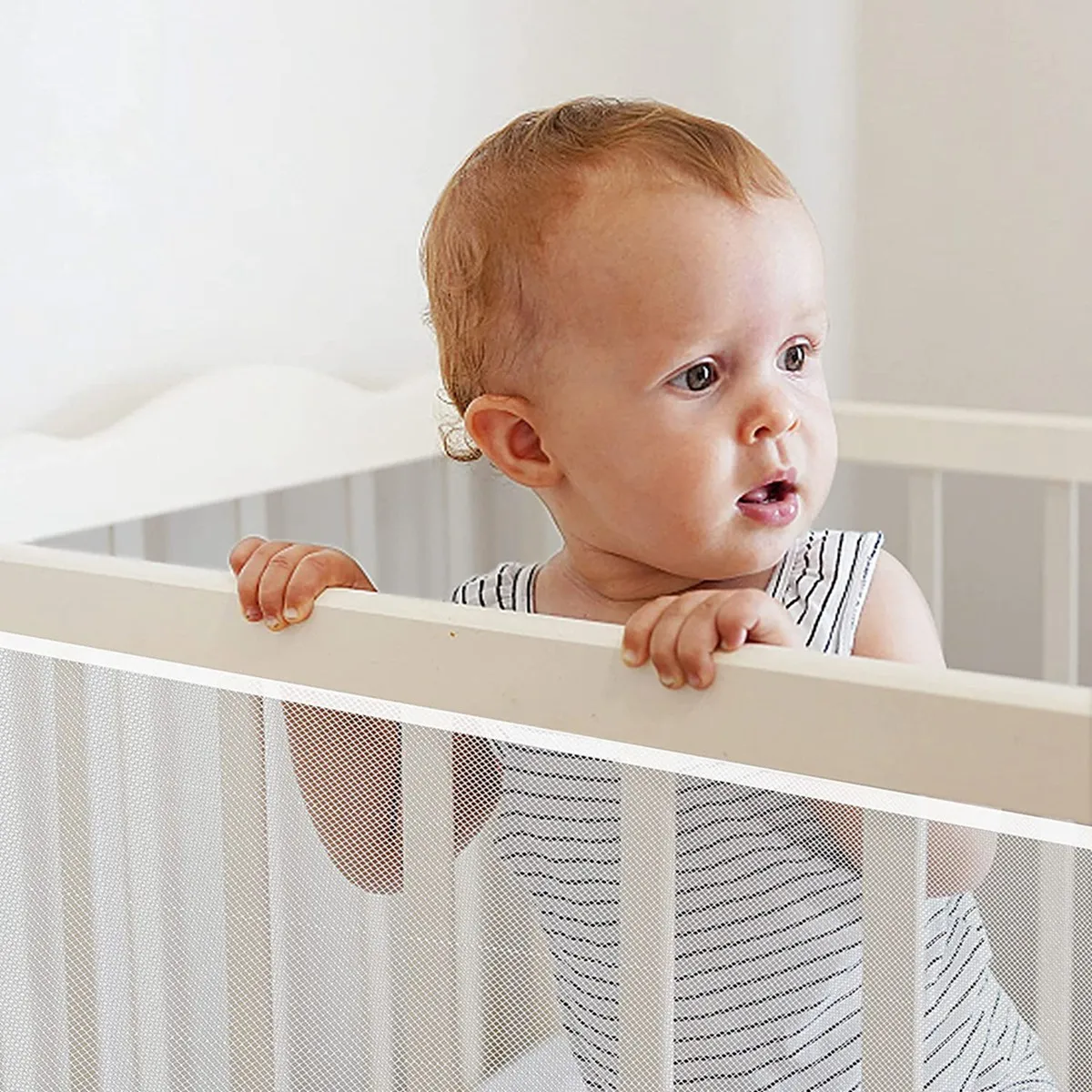 Filet d'escalier intérieur et extérieur pour enfants et animaux de compagnie, rampe de sécurité pour bébé, garde-corps de balcon, protection de rampe