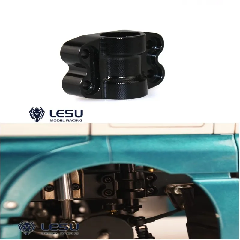 

LESU 1/14 Metal Steering Holder Spare Part for 1/14 Tamiyaya RC Tractors Trucks Model Remote Control Toys Car Th02514-SMT3