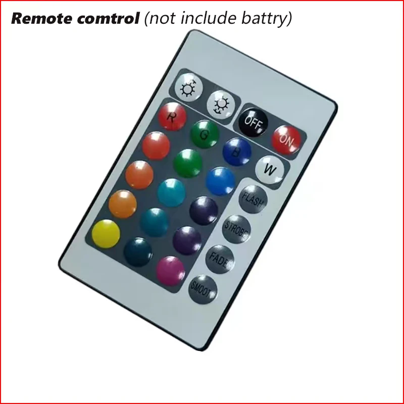 1pair Input DC5V colorful gradient LED RGB light board with black or white USB switch Cable and remote control(include battery).