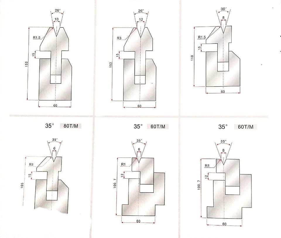 

Low Cost Press Brake Mold Tooling Die Bending Machine Press Brake Tooling For Press Brake