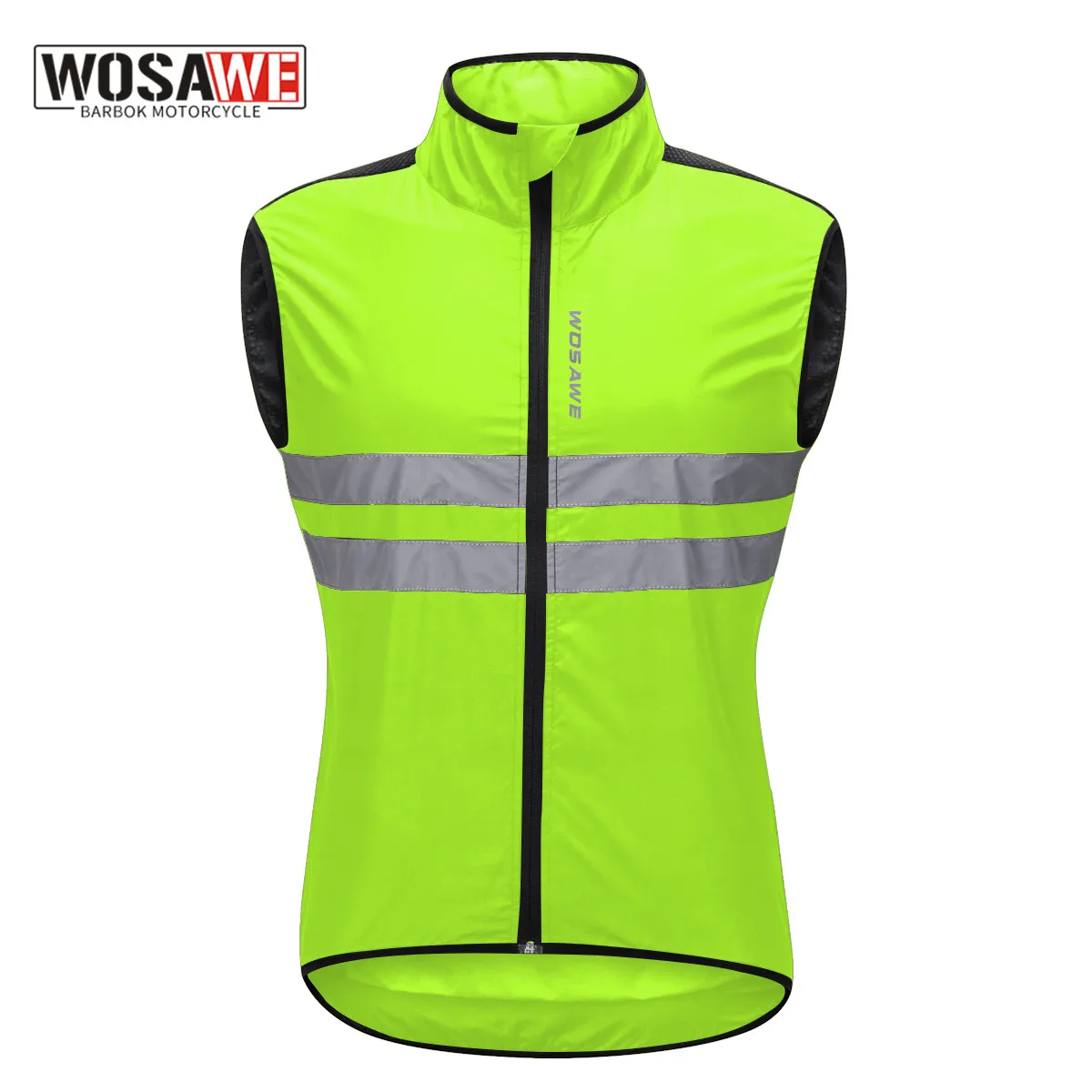 WOSAWE جديد الرجال الدراجات سترة الرجال أكمام دراجة خفيفة الوزن سترة في الهواء الطلق يندبروف MTB الرياضة الرياح سترة #1