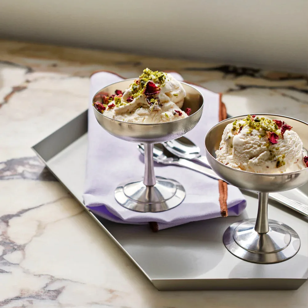 Stainless Steel Creative Dessert Cup Ice Cream Restaurant Cocktail Cup