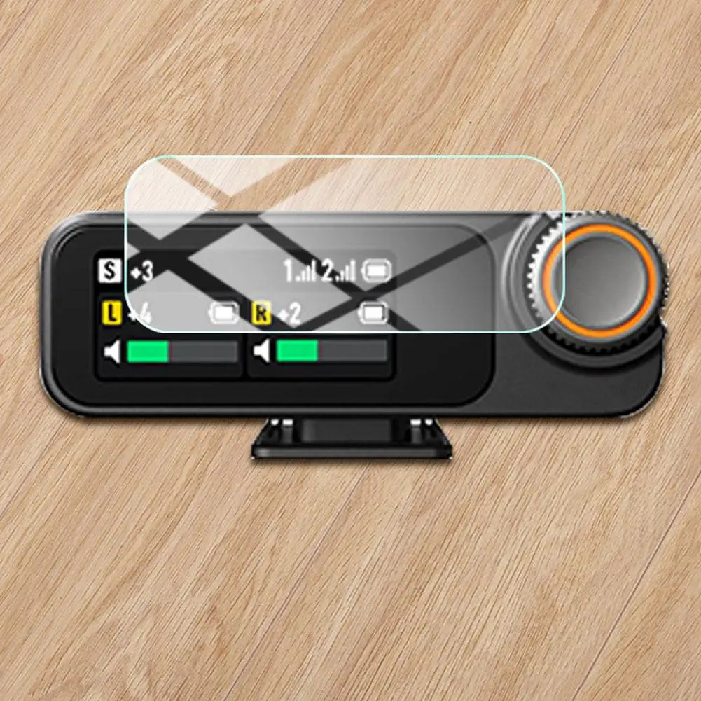 Anti-scratch Tempered Glass Film Screen Protective Film for dji Mic 2 Wireless Microphone E7G0