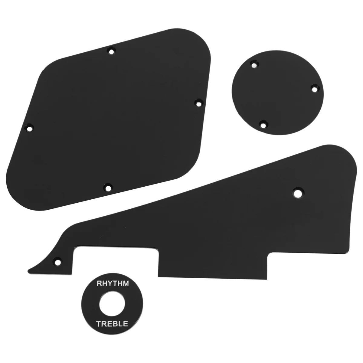SMIEA 1 комплект, черная накладка/полость/крышки переключателей/пластина выбора звукоснимателя/кронштейн/винты для стиля гитары LP