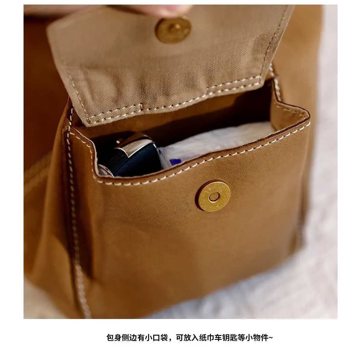 PNDME Wochenend-Shopping Luxus Handgefertigte Damen-Schultertasche aus Rindsleder, modische Designer-Unterarmtasche aus echtem Leder – Detail 22