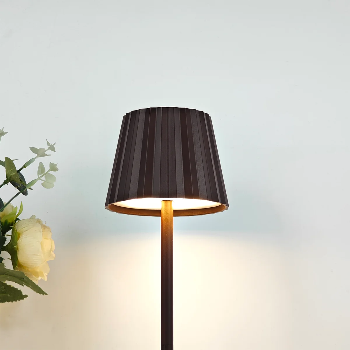 الإبداعية مكتب مطعم طاولة بار قابلة للشحن دراسة القراءة اللمس Led مكتب ضوء مصباح USB شحن ميناء اللاسلكي #4