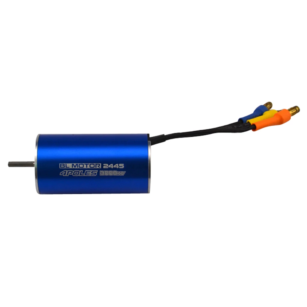 

Brushless Motor 2445 3000KV for RC 1:12 1:14 Truck Boat Model Vehicle Parts Gift