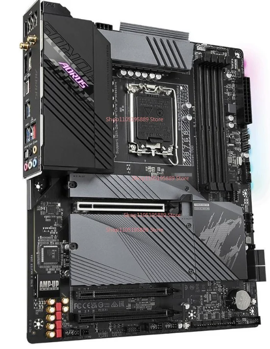For Gigabyte B760M AORUS MASTER DDR4 Main Board, Support 12/13/14 Generation Intel Processor, 1700 Pins
