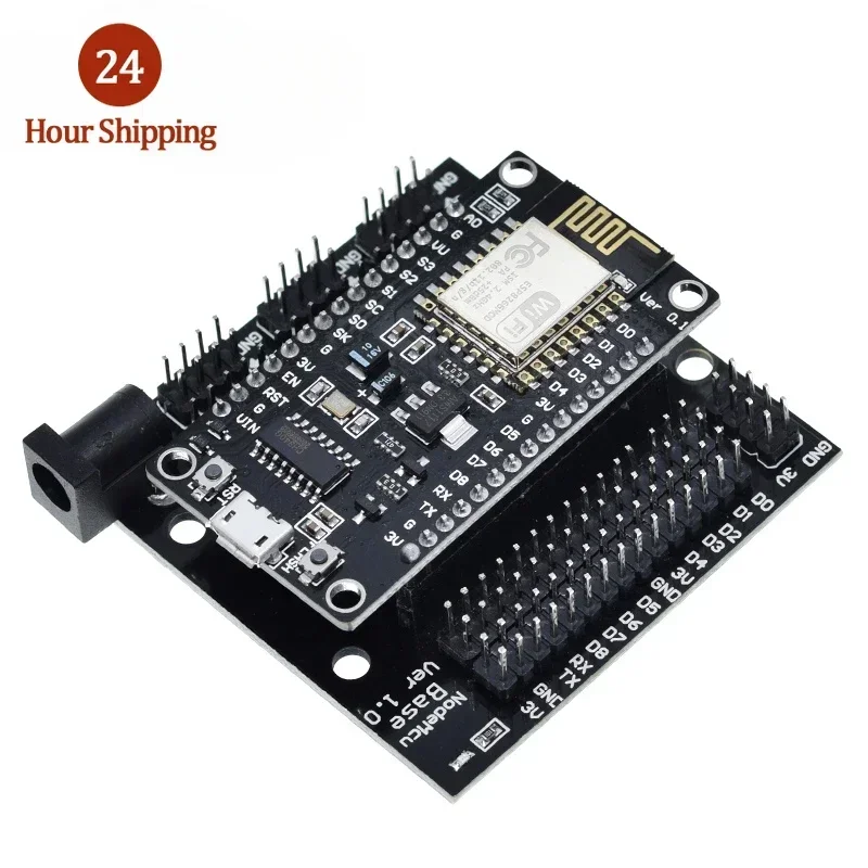 NodeMcu Node MCU Base ESP8266 ESP-12E Testing DIY Breadboard Basics Tester Suitable For NodeMcu V3 For Arduino IDE