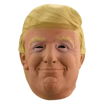 Halloween Realistic Celebrity Masks Presidential Candidate Mask Donald Trump Party Masks Prom Theater Show Props