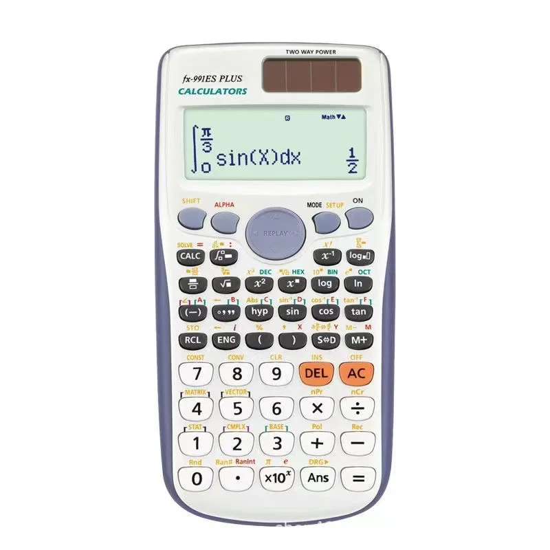 

2026 New Convenient small size Scientific Calculator 417 Functions For High School University Students Office Coin Battery