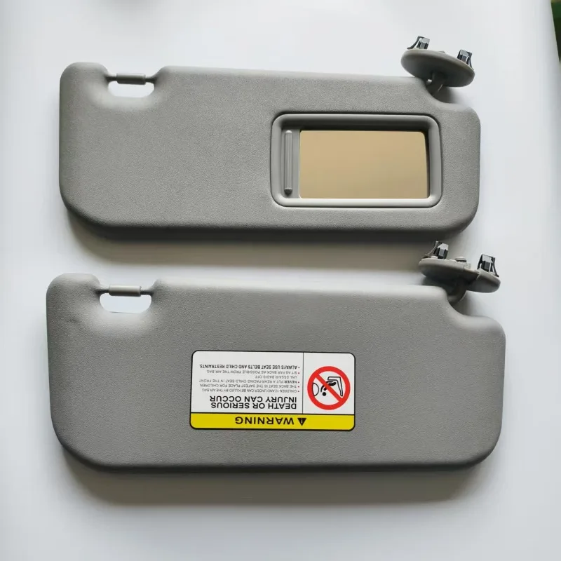 Gray Left and Right Sun Visor Without Light for Toyota Yaris 2008 2009 2010 2011 2012 2013 7432052810 7431052810 - view 2