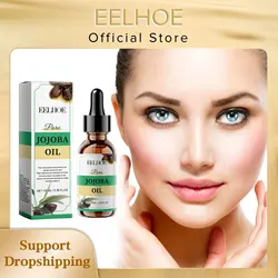 EELHOE Organic Jojoba Oil Anti A-ging Firm Skin Care Products Face Lift Hydrating Face Moisturizing Vitamin E for Skin Oil 100ml