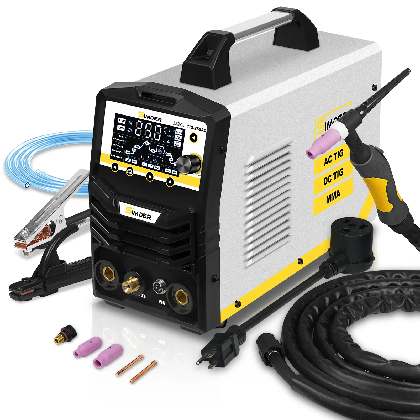 Tig Welder Ac/Dc Wi…