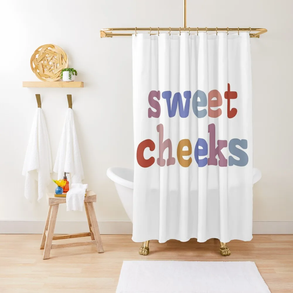 

sweet cheeks Shower Curtain Shower For Bathroom Luxury Bathroom Shower Waterproof Bath And Anti-Mold Curtain