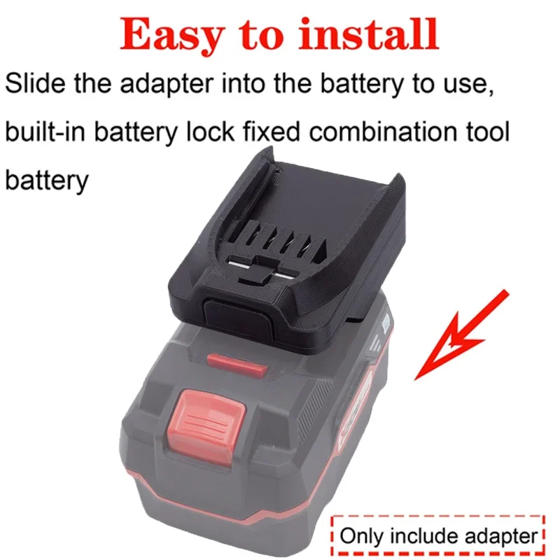Imagem -02 - Adaptador de Bateria para Ferramentas de Íon-lítio Bosch Pba 18v para Converter para Lidl Parkside X20v Adaptador de Bateria de Íon-lítio Acessórios de Ferramentas Elétricas